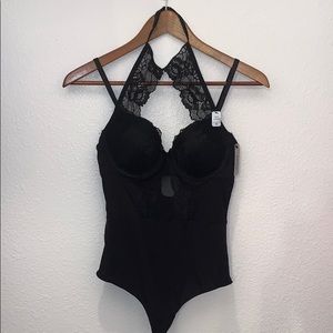 Black Lingerie Leotard